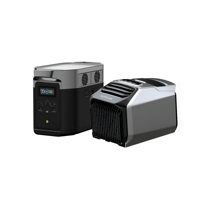 EcoFlow WAVE 2 Portable Air Conditioner + DELTA Max 2000 Portable Power Station