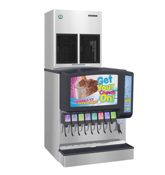 Hoshizaki FS-1022MLJ-C with SRC-10H, Cubelet Icemaker, Remote-cooled, Serenity Series