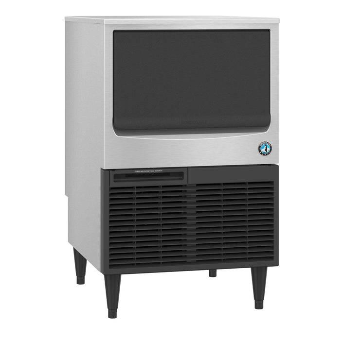 Hoshizaki KM-116BAJ, Crescent Cuber Icemaker, Air-cooled, Built in Storage Bin