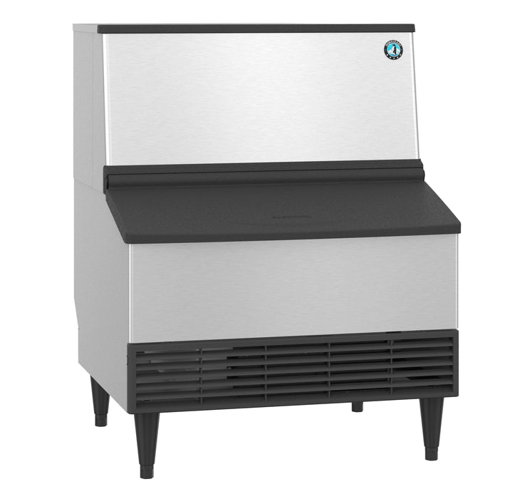 Hoshizaki KM-301BAJ, Crescent Cuber Icemaker, Air-cooled, Built in Storage Bin