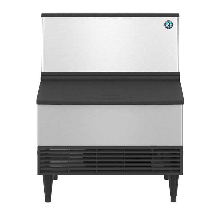 Hoshizaki KM-301BAJ, Crescent Cuber Icemaker, Air-cooled, Built in Storage Bin