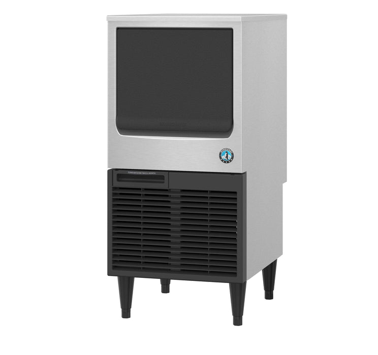 Hoshizaki KM-81BAJ, Crescent Cuber Icemaker, Air-cooled, Built in Storage Bin