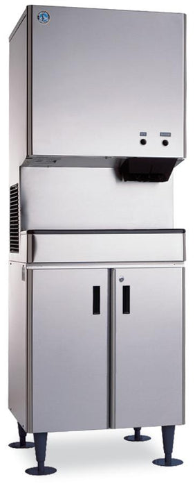 Hoshizaki DCM-300BAH-OS, Cubelet Icemaker, Air-cooled, Built in Storage Bin