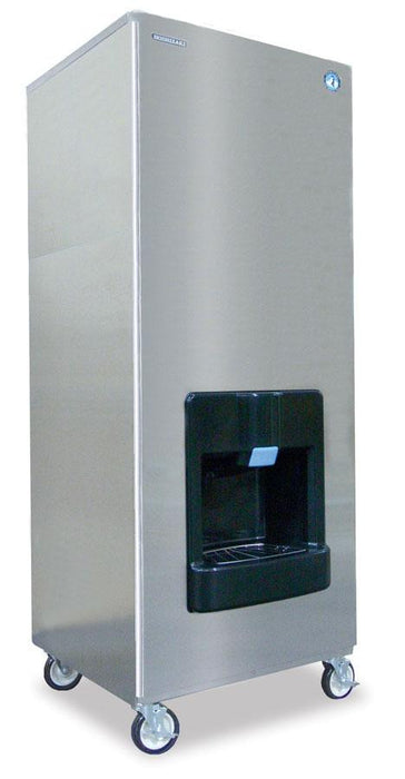 Hoshizaki DKM-500BWJ, Crescent Cuber Icemaker, Water-cooled, Built in Storage Bin