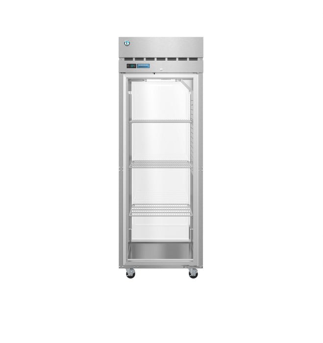 Hoshizaki PT1A-FG-FG, Refrigerator, Single Section Pass Thru Upright, Full Glass Door with Lock