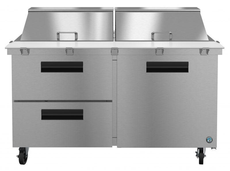 Hoshizaki SR60A-24MD2, Refrigerator, Two Section Mega Top Prep Table, Drawer/Door Combo