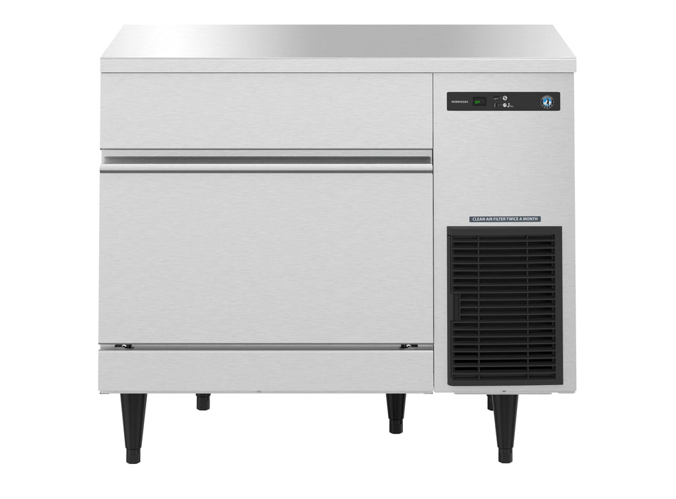 Hoshizaki IM-200BAC, Square Cuber Icemaker, Air-cooled, Built in Storage Bin