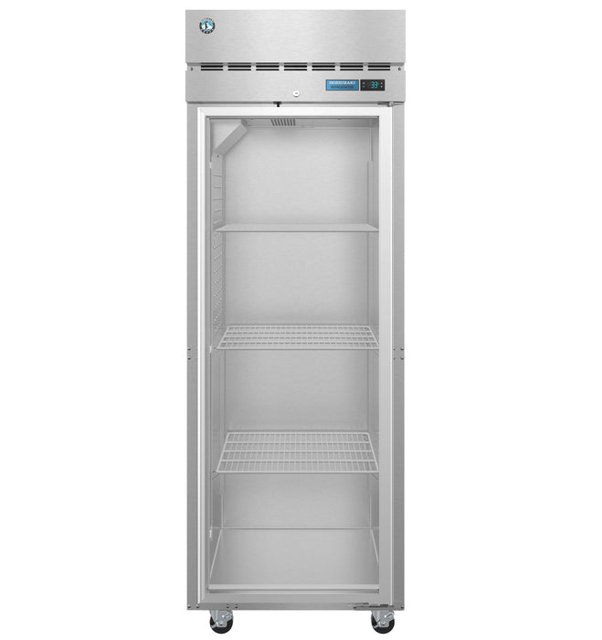 Hoshizaki R1A-FG, Refrigerator, Single Section Upright, Full Glass Door with Lock