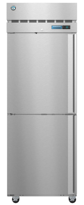 Hoshizaki R1A-HSL, Refrigerator, Single Section Upright, Half Stainless Doors with Lock