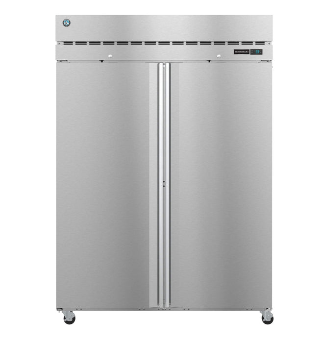 Hoshizaki R2A-FS, Refrigerator, Two Section Upright, Full Stainless Doors with Lock