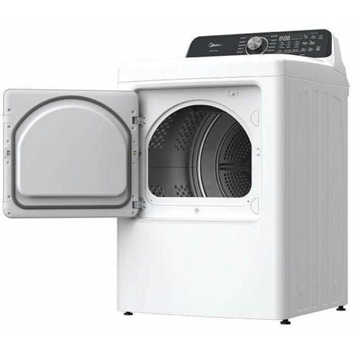 Midea 7.0 CF Gas Dryer, Sensor Dry - White - MLTG45N4BWW