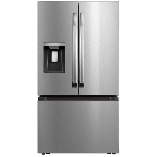 Midea 29 CF French Door, Ice and Water Dispenser, Standard Depth - MRF29D3AST