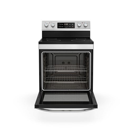 Midea 30" Electric Range with Steam Clean - Stainless - MER30S2AST