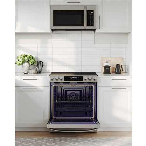 Midea 6.3 CF / 30" Electric Range, Convection, Wi-Fi - Stainless - MES30S4AST