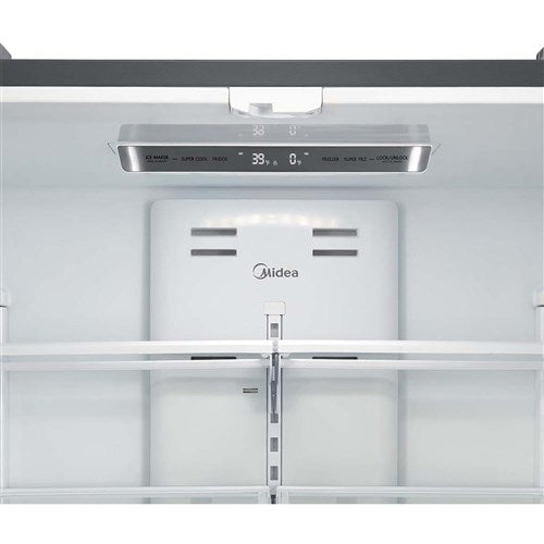 Midea 23 CF Counter-Depth 4-Door French Door - Stainless - MRQ23B4AST