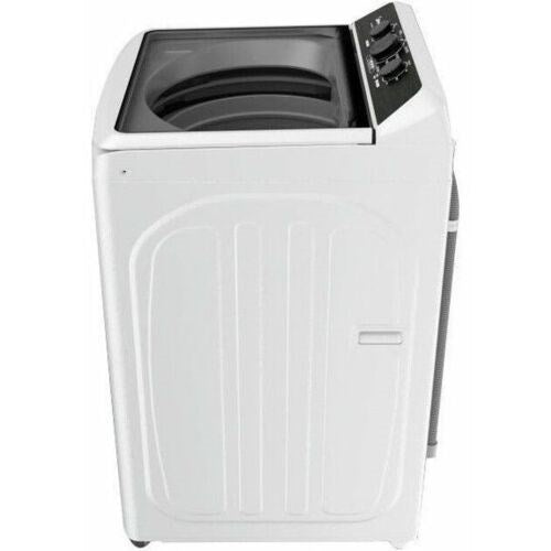 Midea 4.1 CF Top Load Washer, Agitator, Stainless Tub - White - MLTW41A1BWW