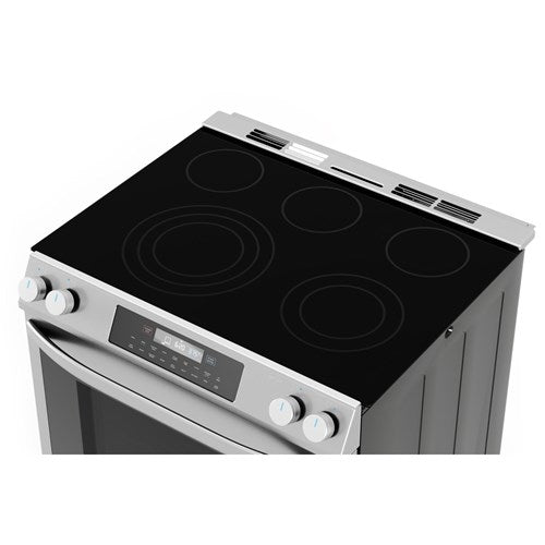 Midea 6.3 CF / 30" Electric Range, Convection, Wi-Fi - Stainless - MES30S2AST