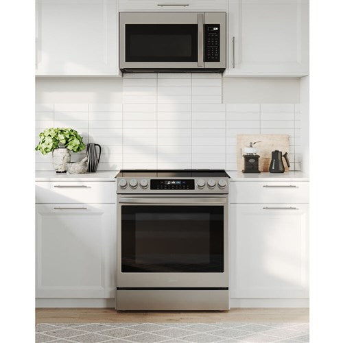 Midea 6.3 CF / 30" Electric Range, Convection, Wi-Fi - Stainless - MES30S4AST