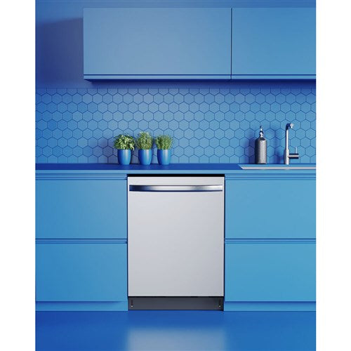 Midea 24" Top Ctrl Dishwasher, 49 dBA - Stainless - MDT24H2AST