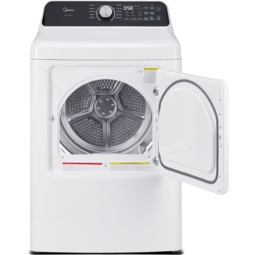 Midea 7.0 CF Electric Dryer, Sensor Dry - White - MLTE45N4BWW