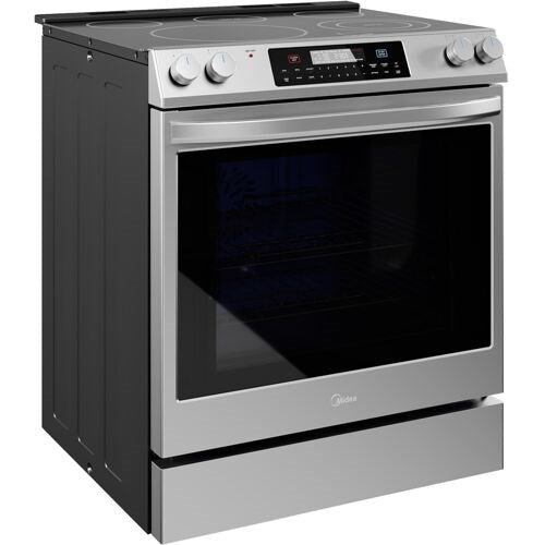 Midea 6.1 CF / 30" Gas Range, Convection, Wi-Fi - Stainless - MGS30S2AST