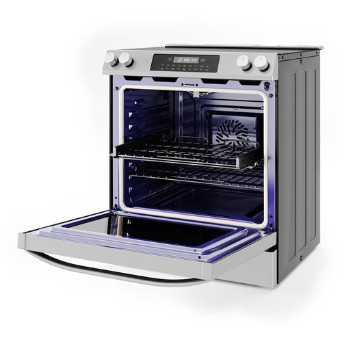 Midea 6.3 CF / 30" Electric Range, Convection, Wi-Fi - Stainless - MES30S2AST