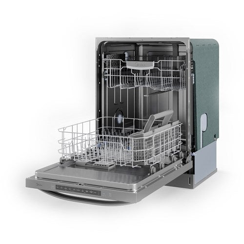 Midea 24" Top Ctrl Dishwasher, 49 dBA - Stainless - MDT24H2AST