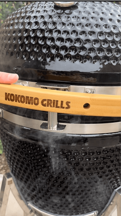 KoKoMo Grills 21-inch Ceramic Kamado BBQ Grill KO-21-KAMADO