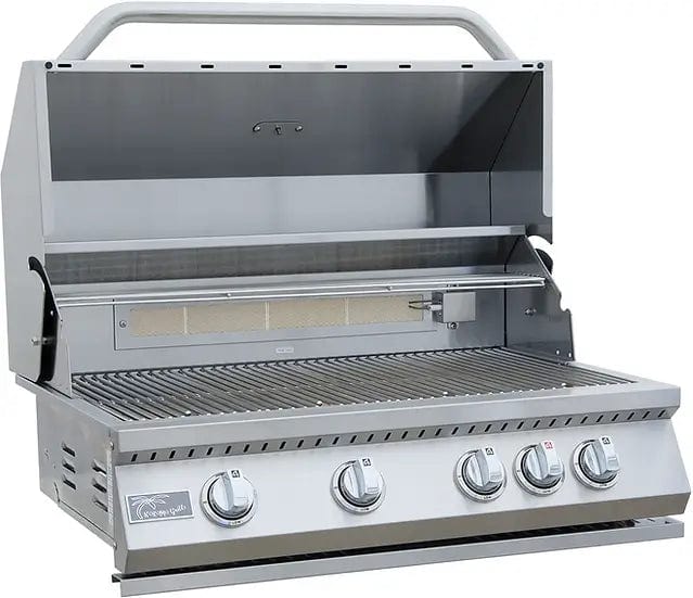 Kokomo Grills 32-inch 4 Burner Built-In BBQ Gas Grill with Back Burner - KO-BAK4BG