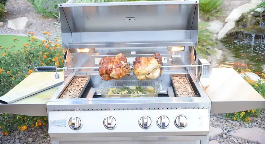 Kokomo Grills Stainless Steel Smoker Chip Box Insert - KO-BAK-SMKBX