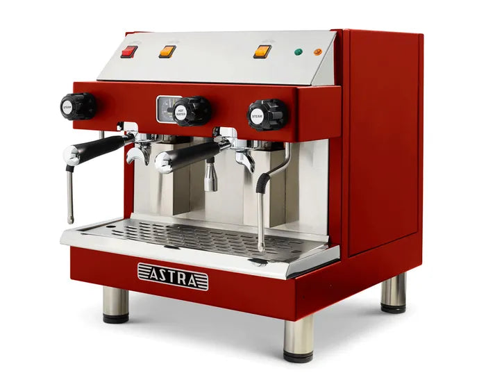 Astra MEGA II Compact Semi-automatic 2 Group Commercial Espresso Machine (M2CS-019/ M2CS-019-1)