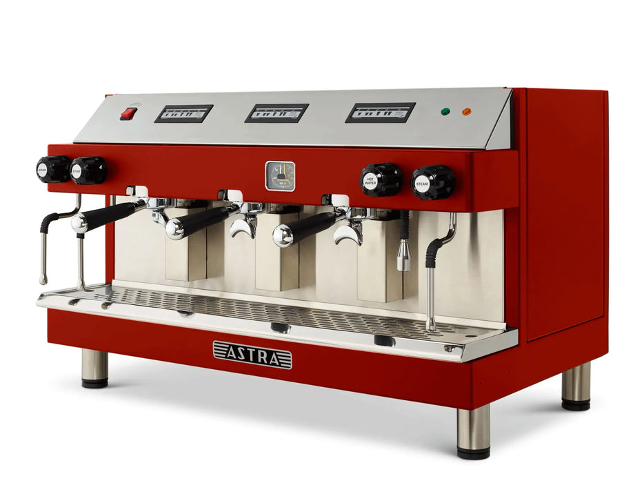 Astra MEGA III Automatic 3 Group Commercial Espresso Machine (M3-013)