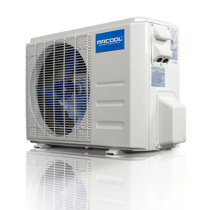 MRCOOL 4th Gen Advantage 12K BTU Heat Pump Condenser 115V (HVAC Technician Required), A-12-HP-C-115C