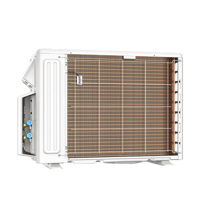 MRCOOL DIY Mini Split - 21,000 BTU 2 Zone Ceiling Cassette Ductless Air Conditioner and Heat Pump with 50 ft. Install Kit, DIYM218HPC01C22