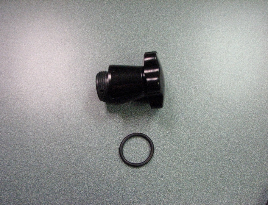 Black Boiler Knob for Tank with Gasket