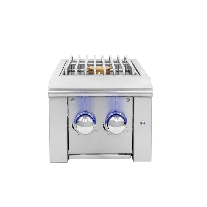 Summerset Alturi Double Side Burner w/ LED Illumination / ALTSB2-NG, ALTSB2-LP