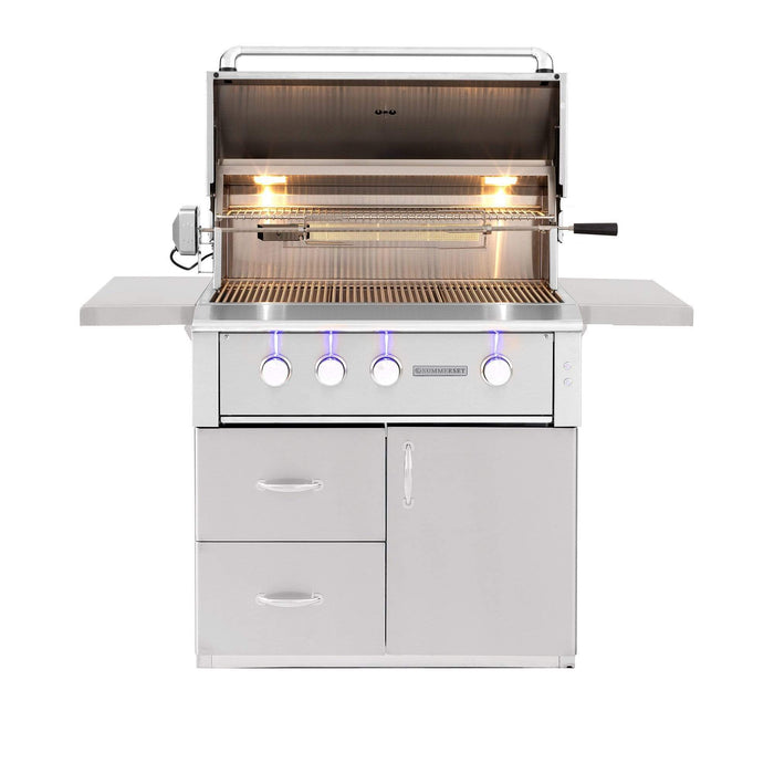 Summerset Alturi 36" Freestanding Grill | CART-ALT36 + ALT36T