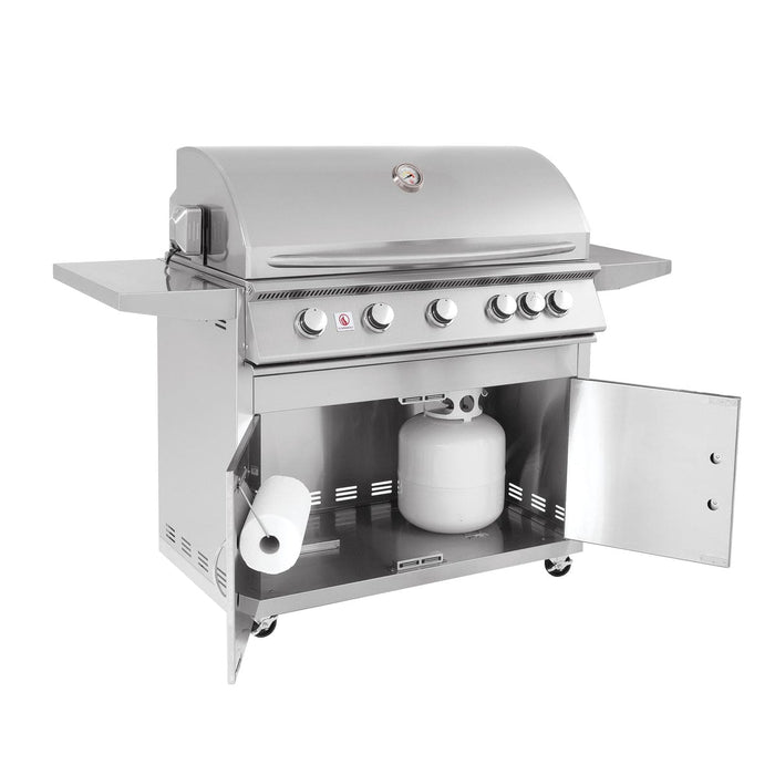 Summerset Sizzler 32" Freestanding Grill | CART-SIZ32 + SIZ32