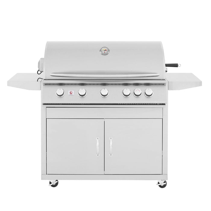 Summerset Sizzler 40" Freestanding Grill | CART-SIZ40 + SIZ40