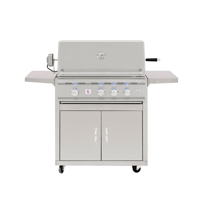 Summerset TRL 32" Freestanding Grill | CART-TRL32 + TRL32