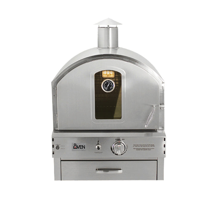 Summerset Pizza Oven / Built-In or Countertop / Stainless Steel, Bake, Roast / SS-OVBI-NG, SS-OVBI-LP