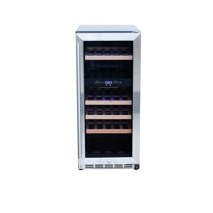 Summerset 15" 3.2C Outdoor Rated Dual Zone Wine Cooler RFR-15WD