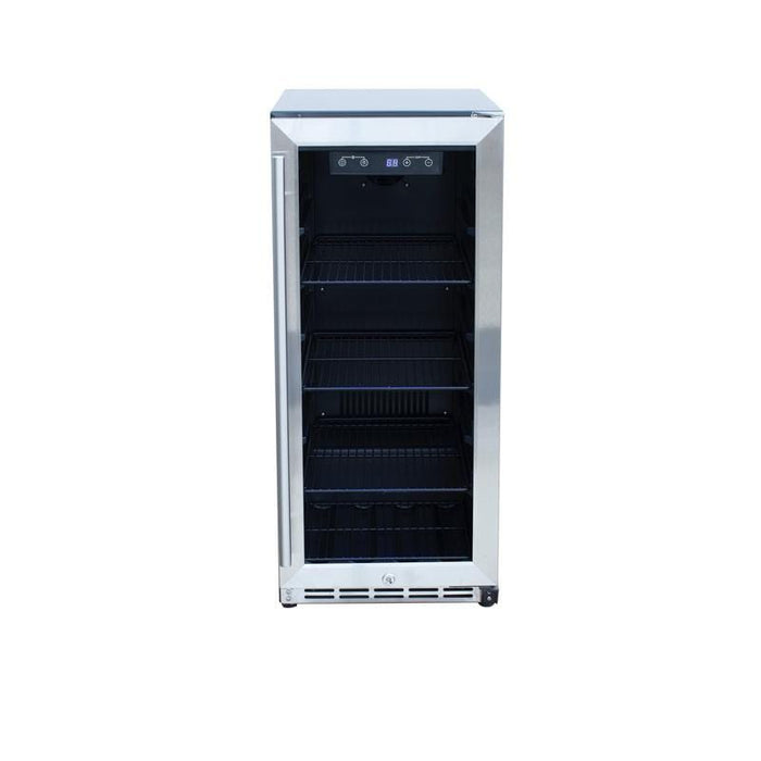 Summerset 15" 3.2C Outdoor Rated Fridge with Glass Door RFR-15G