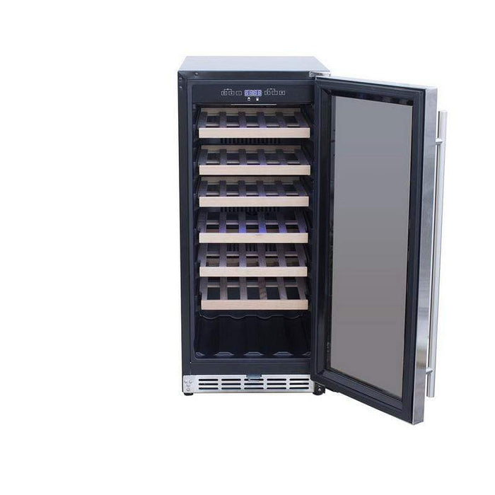 Summerset 15" 3.2C Outdoor Rated Single Zone Wine Cooler RFR-15W