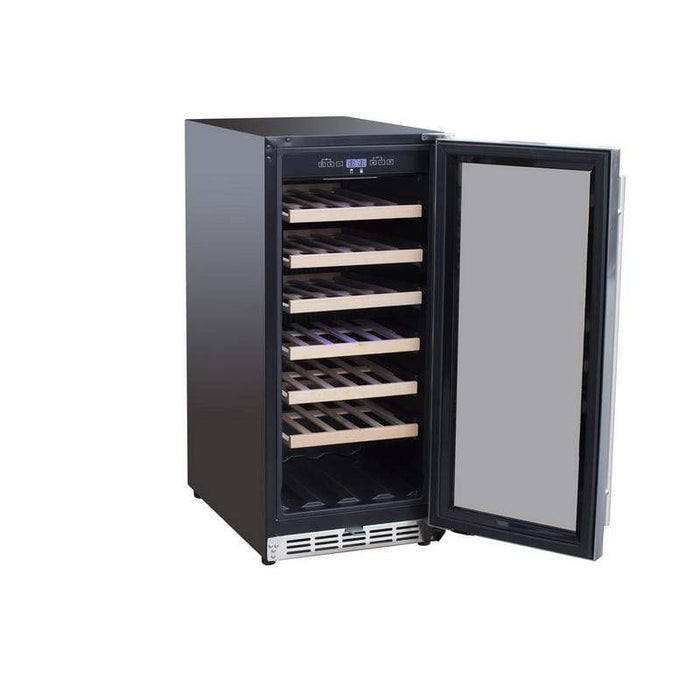 Summerset 15" 3.2C Outdoor Rated Single Zone Wine Cooler RFR-15W