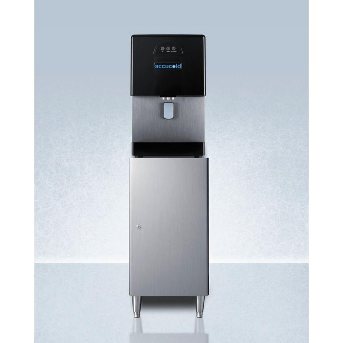 Summit 14 in. Wide 5.3 Lbs. Capacity Countertop Commercial Ice And Water Dispenser - AIWD160