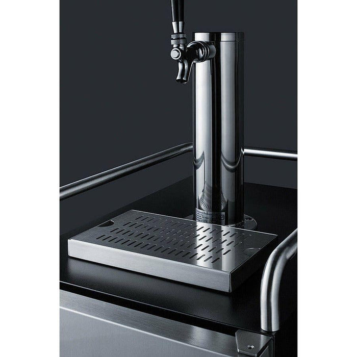 Summit 15 in. Wide Built-In Cold Brew Coffee Kegerator - SBC15CF