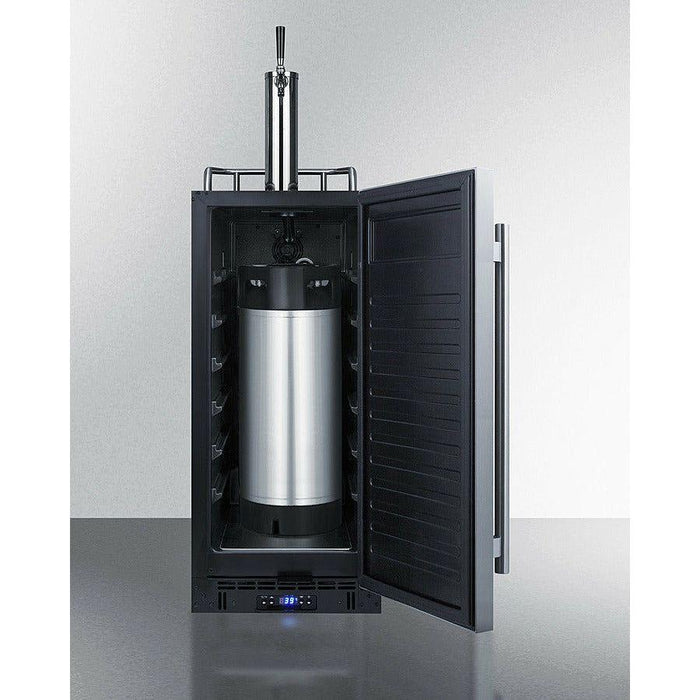 Summit 15 in. Wide Built-In Cold Brew Coffee Kegerator - SBC15CF