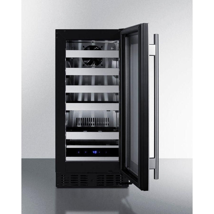 Summit 15 in. Wide Built-In Wine Cellar, ADA Compliant - ASDW1522