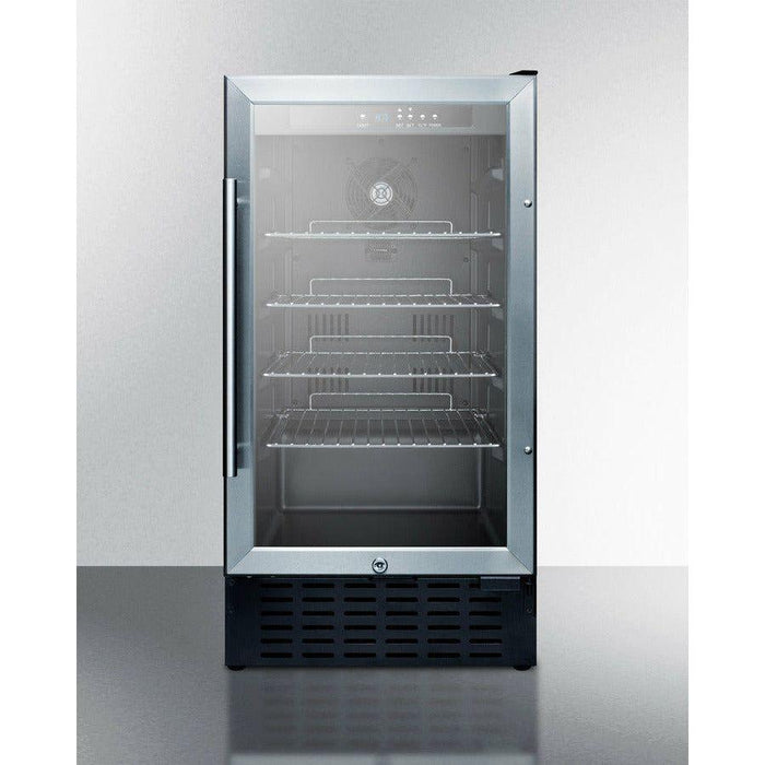 Summit 18" Wide Built-In Beverage Center, ADA Compliant - SCR1841BCSSADA